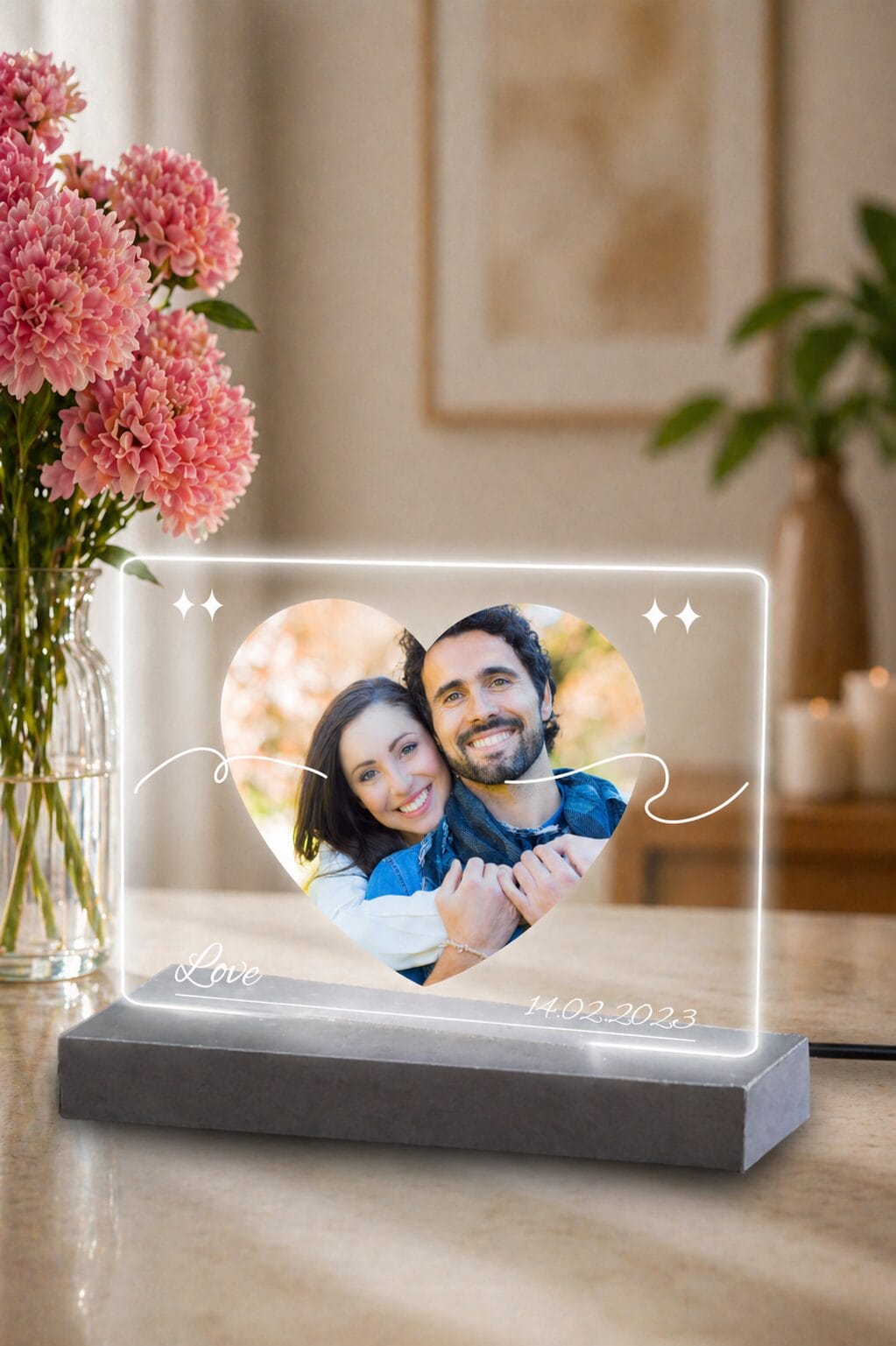 Επιτραπέζιο φωτιστικό Our Special Date