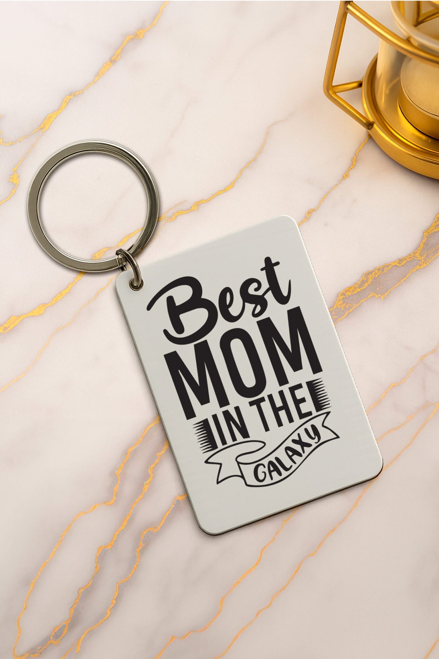Mπρελόκ από plexiglass Best MOM IN THE GALAXY