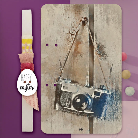 Λαμπάδα Camera Vintage — Theodor Creations