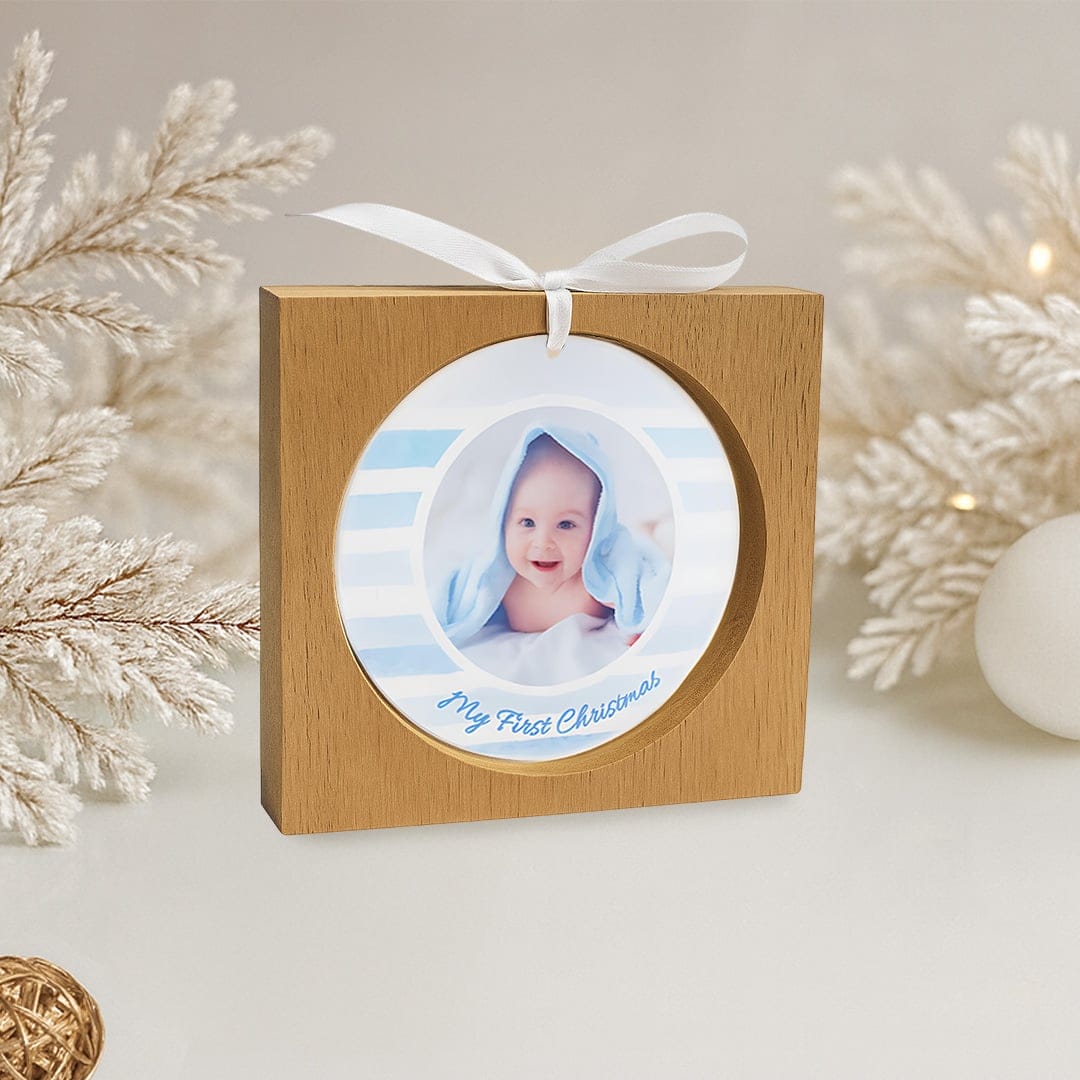 “My First Christmas” – Ξύλινο Αναμνηστικό Κάδρο