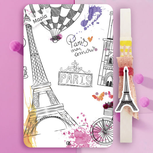 Ξύλινη λαμπάδα Paris — Theodor Creations