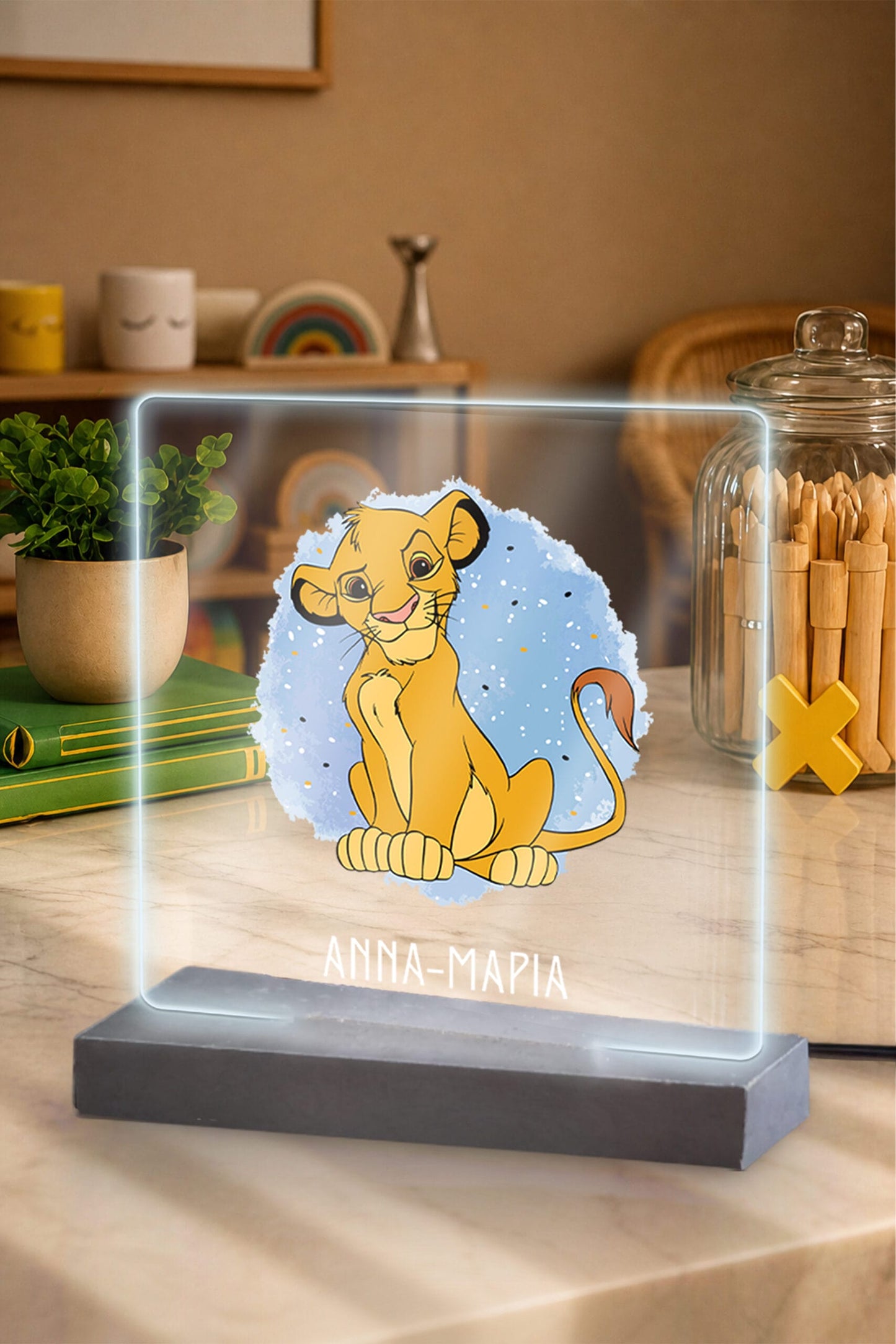 Φωτιστικό Plexiglass Simba