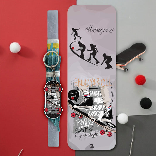 Λαμπάδα Skateboard μπρελόκ — Theodor Creations