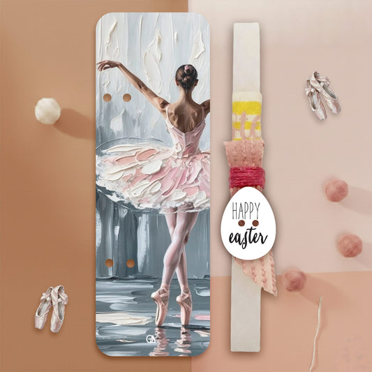 λαμπάδα Arty Ballerina — Theodor Creations