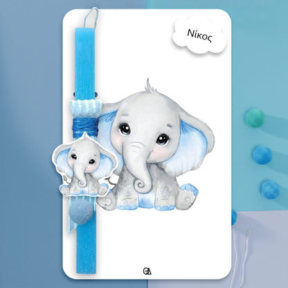 Λαμπάδα first easter elephant