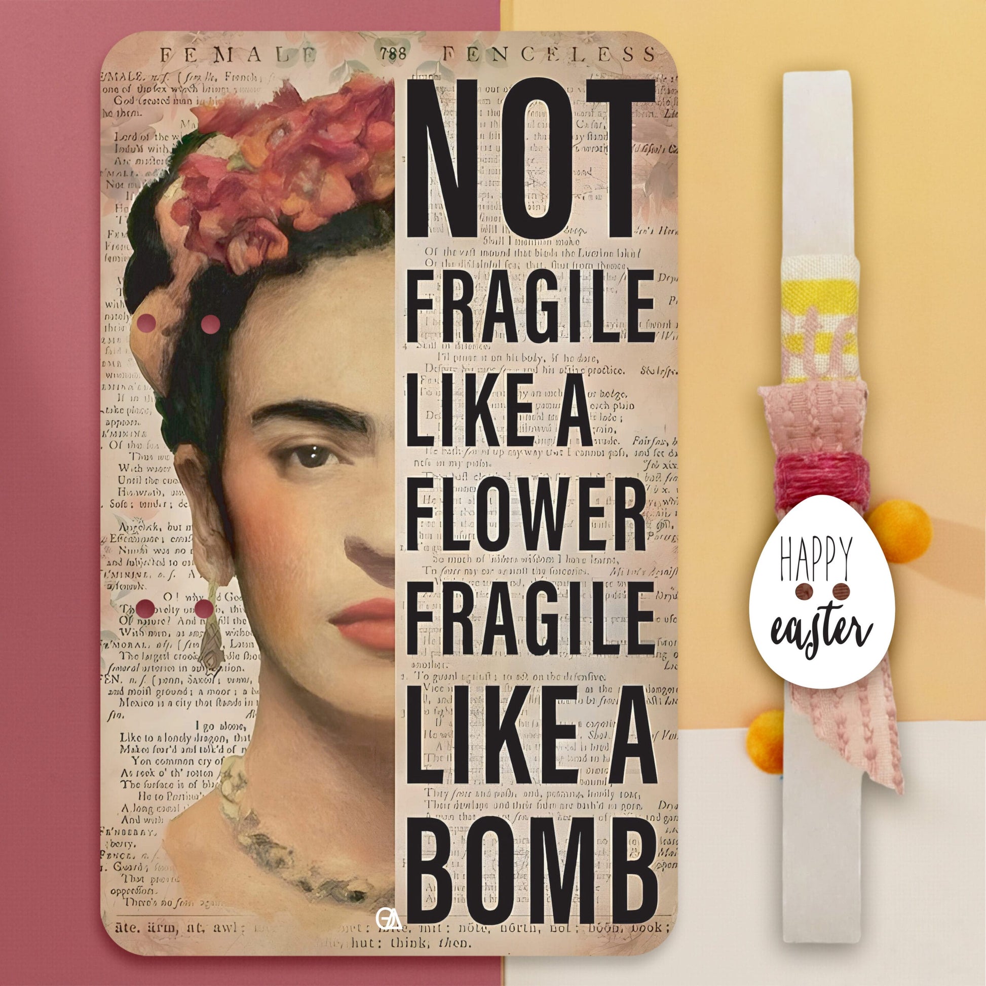 λαμπάδα Frida Kahlo 2 — Theodor Creations