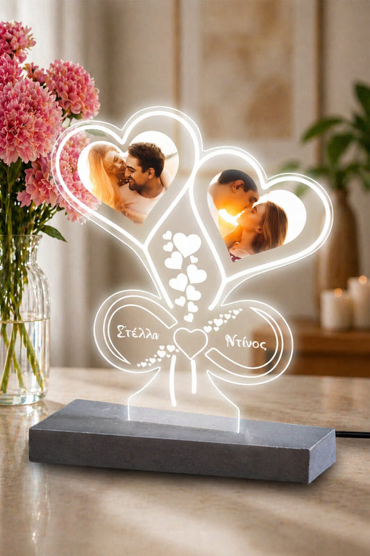 Επιτραπέζιο φωτιστικό Hearts Bouquet