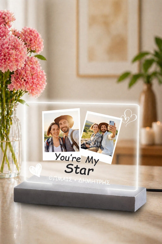 Επιτραπέζιο φωτιστικό Polaroid Love