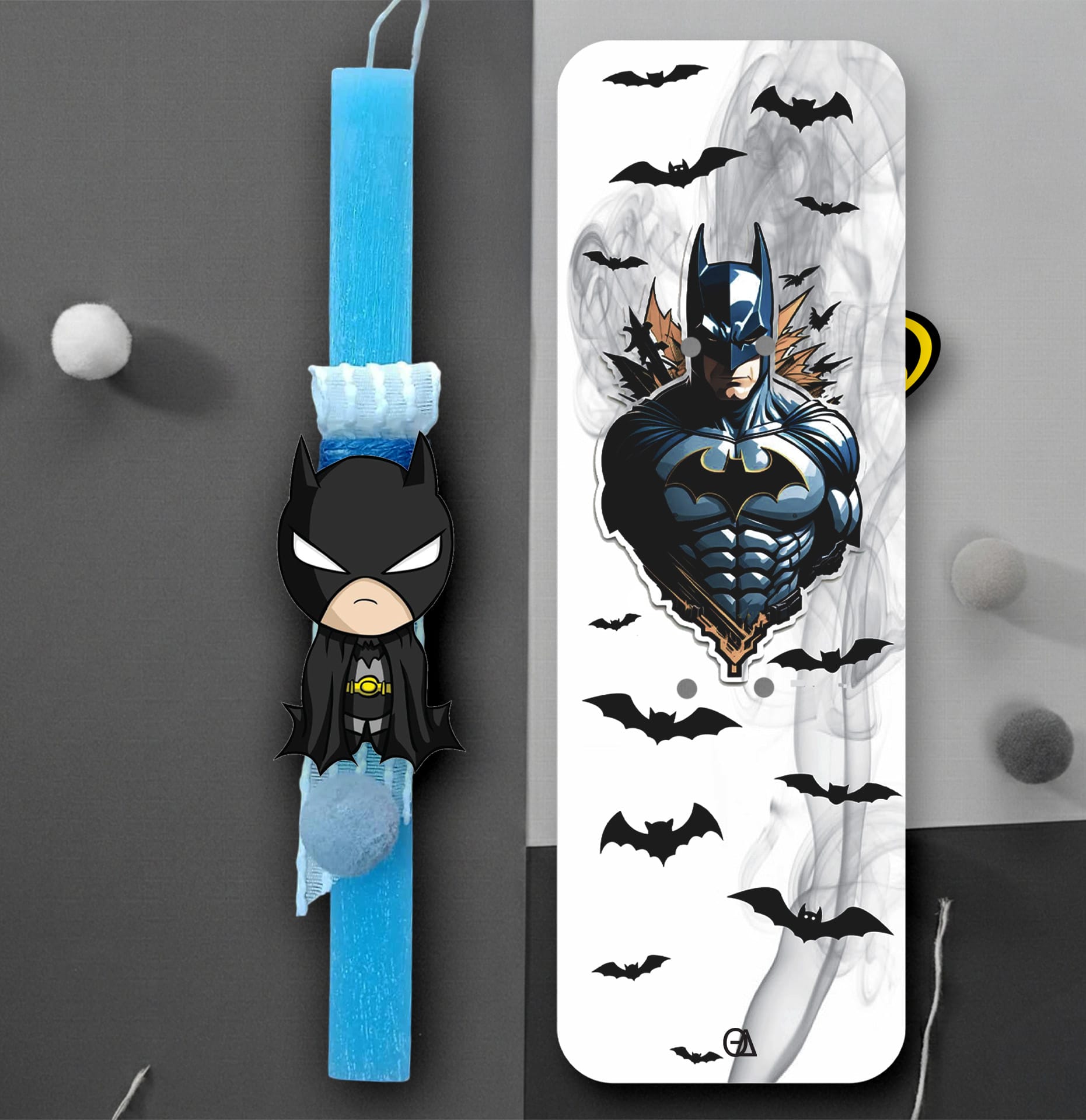 Λαμπάδα Batboy — Theodor Creations