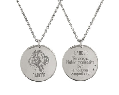 Κολιέ Capricorn 2 όψεων από ατσάλι — Theodor Creations εικόνα 3