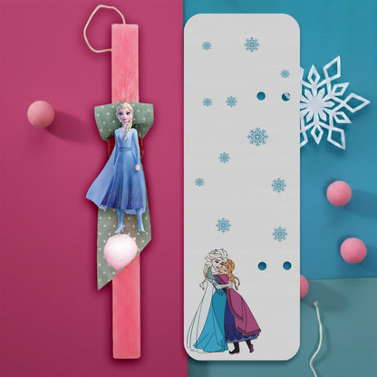 Λαμπάδα elsa — Theodor Creations