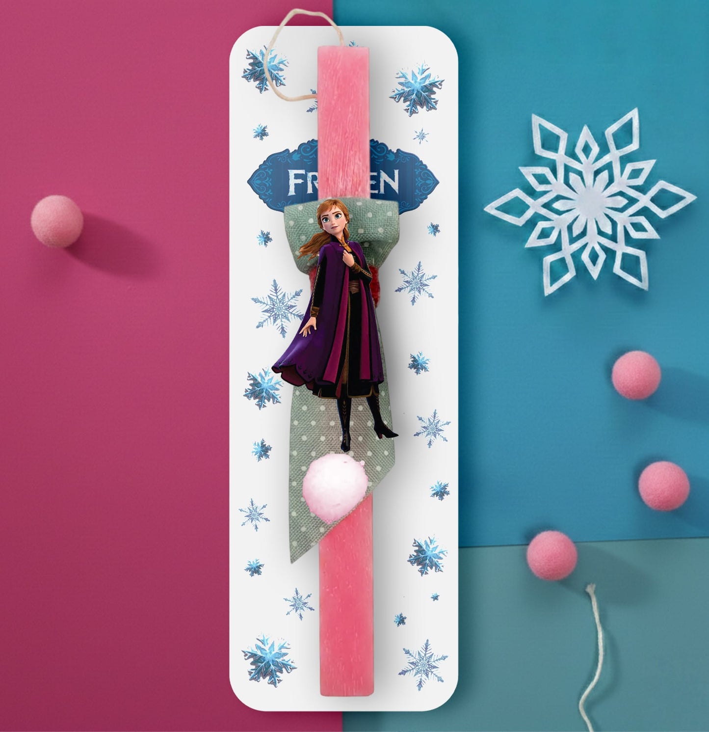 Λαμπάδα Frozen (Anna)