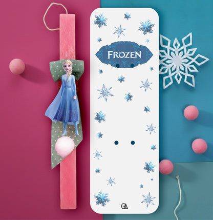 Λαμπάδα Frozen (Elsa) — Theodor Creations