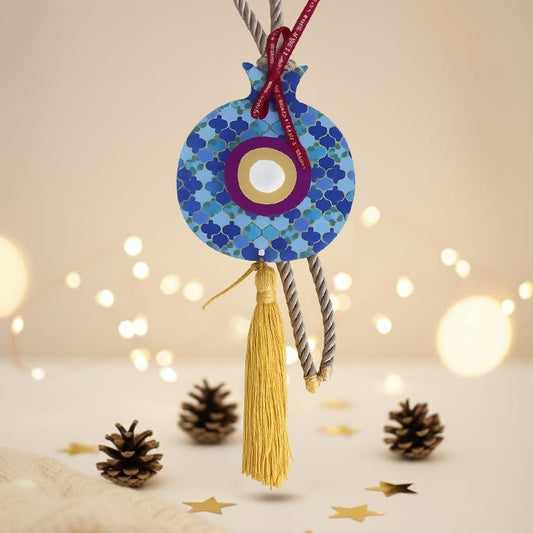 Γούρι ρόδι κρεμαστό Purple — Theodor Creations