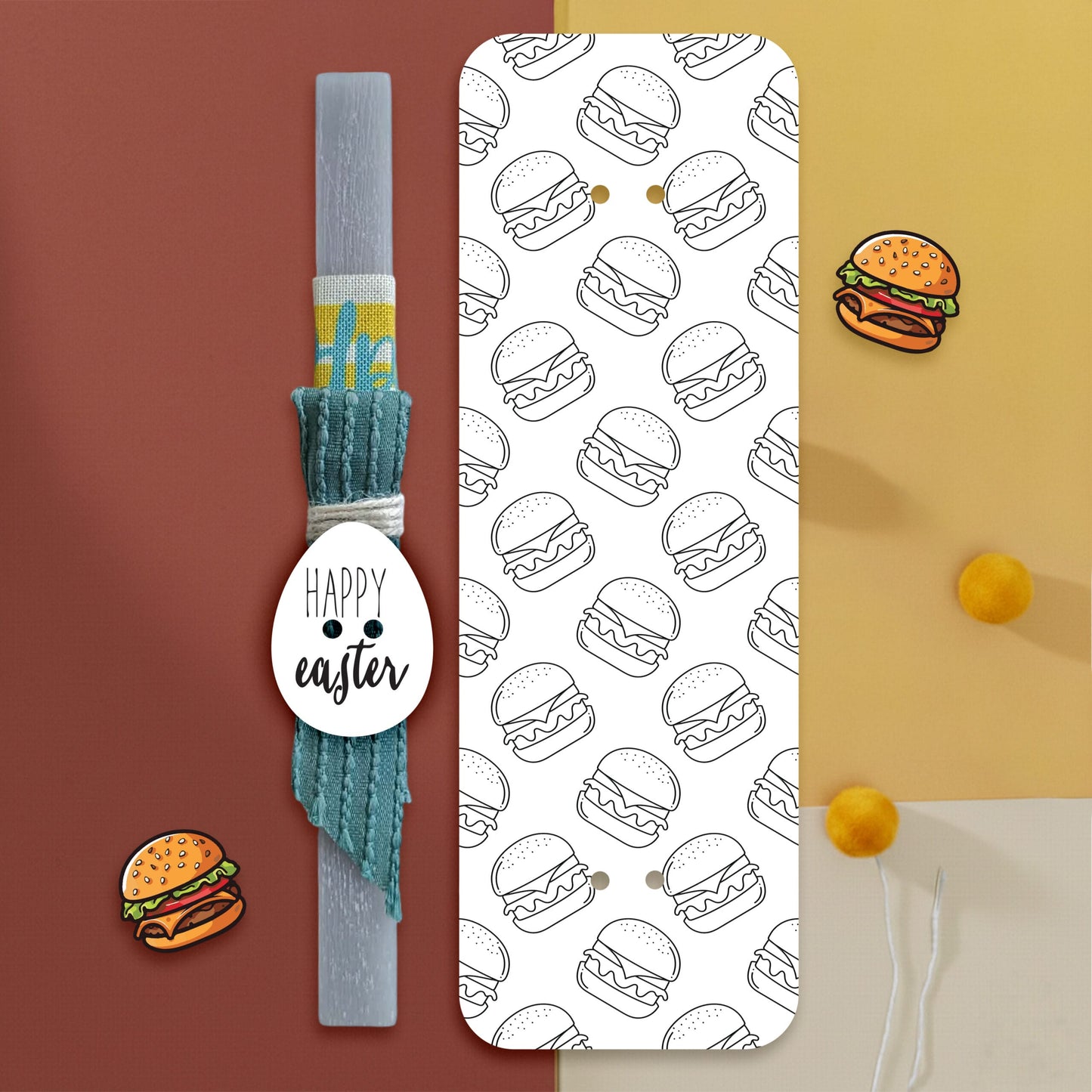 Λαμπάδα Burger — Theodor Creations
