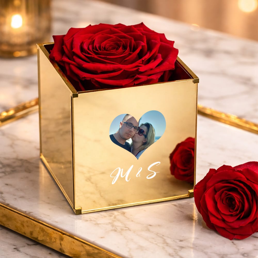 Παντοτινό Τριαντάφυλλο, Forever Red Rose, Δώρο για Ζευγάρι