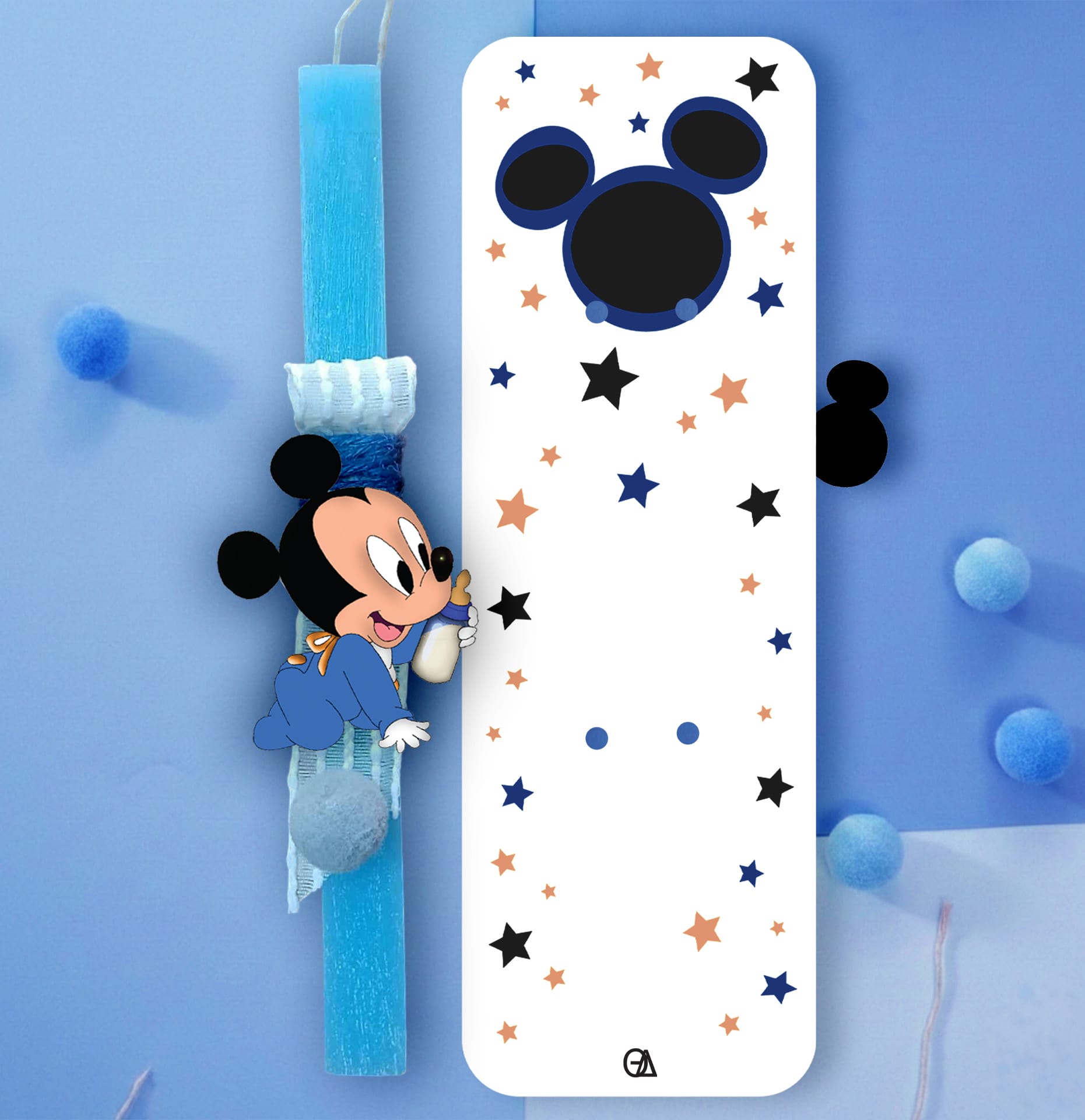 Λαμπάδα Mickey — Theodor Creations