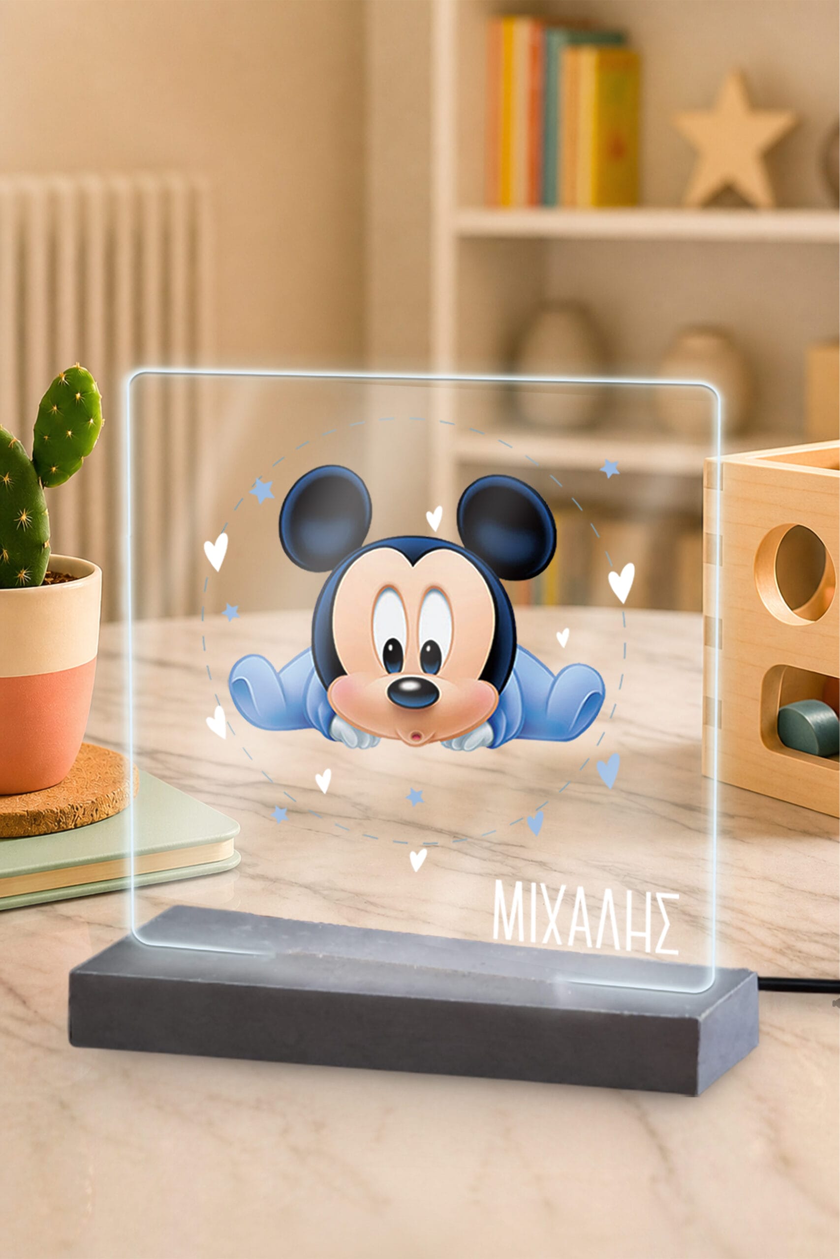Φωτιστικό Plexiglass Mickey