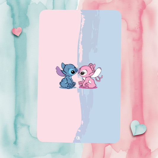 Λαμπάδα Couple Stitch & Angel 2 — Theodor Creations