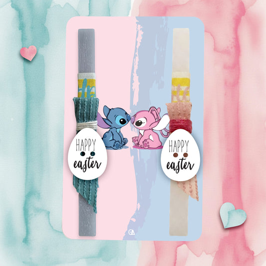 Λαμπάδα Couple Stitch &amp; Angel 2