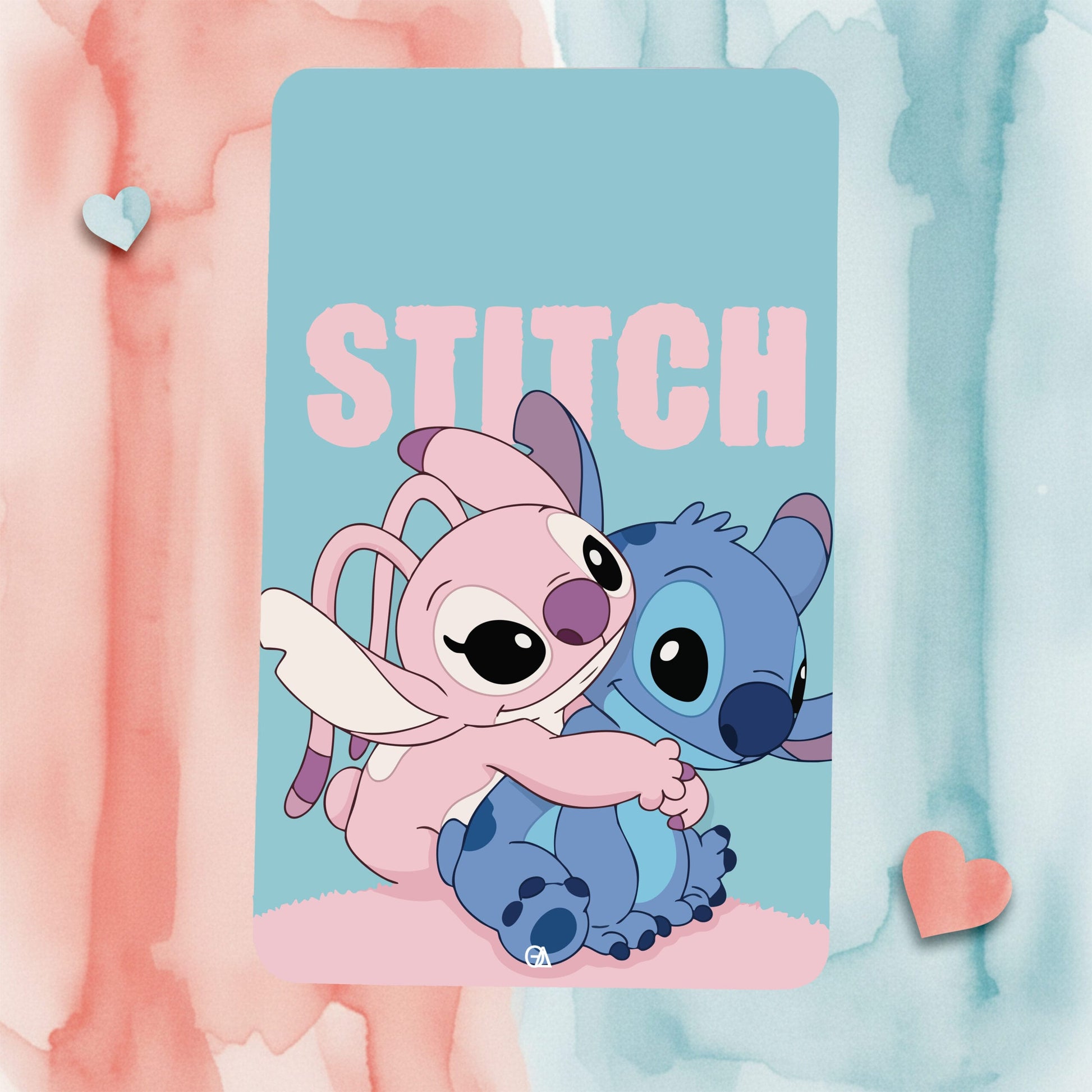 Λαμπάδα Couple Stitch & Angel — Theodor Creations