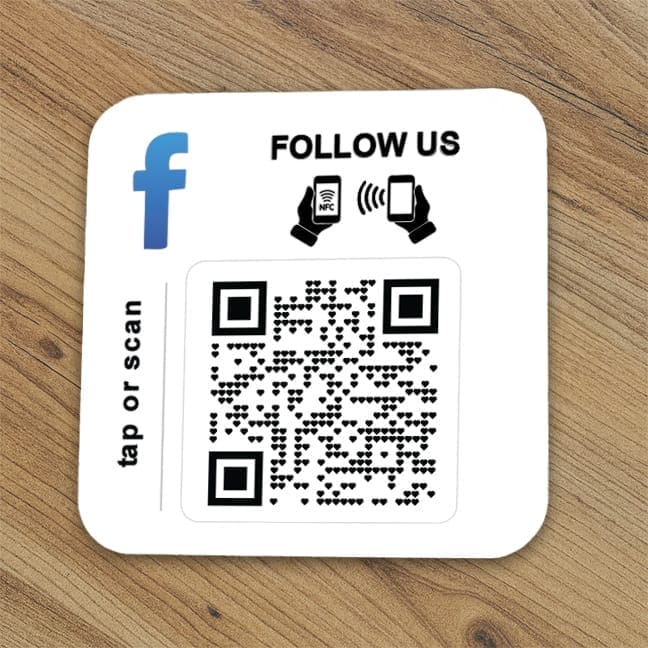 Tap or Scan- Facebook επιτραπέζιο