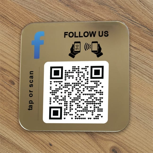 Tap or Scan- Facebook επιτραπέζιο — Theodor Creations εικόνα 3
