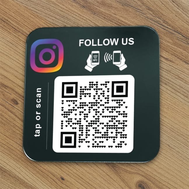 Tap or Scan- Instagram επιτραπέζιο — Theodor Creations εικόνα 4