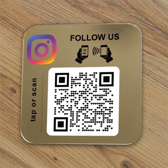 Tap or Scan- Instagram επιτραπέζιο — Theodor Creations εικόνα 3