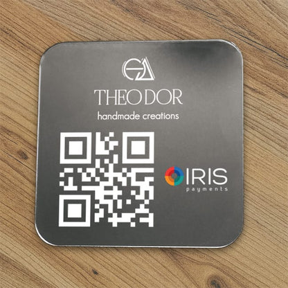 Tap or Scan- Iris Payments Εταιρικό επιτραπέζιο — Theodor Creations εικόνα 4