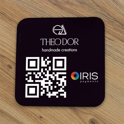 Tap or Scan- Iris Payments Εταιρικό επιτραπέζιο — Theodor Creations εικόνα 3