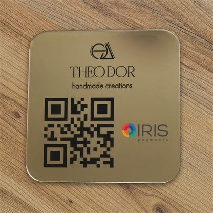 Tap or Scan- Iris Payments Εταιρικό επιτραπέζιο — Theodor Creations εικόνα 2