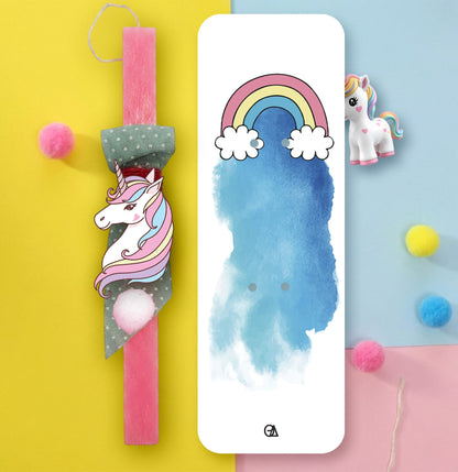 Λαμπάδα Unicorn — Theodor Creations