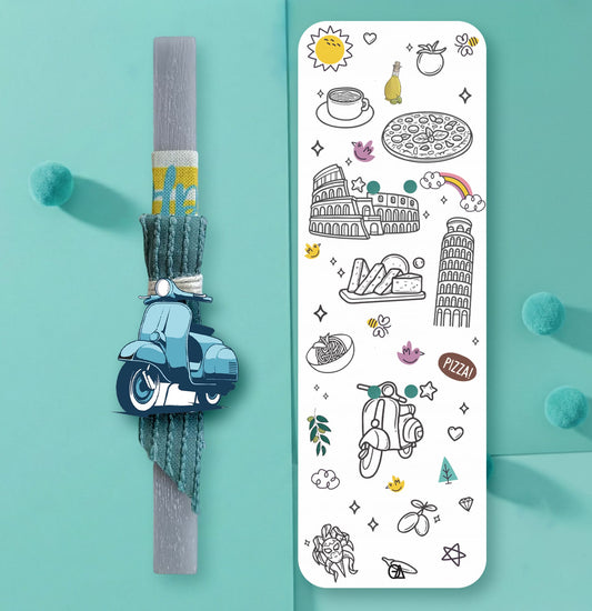 Λαμπάδα Vespa — Theodor Creations